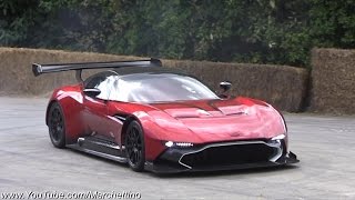 Aston Martin Vulcan Insane V12 Sound! - Burnout \u0026 Acceleration!