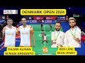 FAJAR ALFIAN/M RIAN ARDIANTO (INA) VS BEN LANE/SEAN VENDY (ENG) | DENMARK OPEN 2024