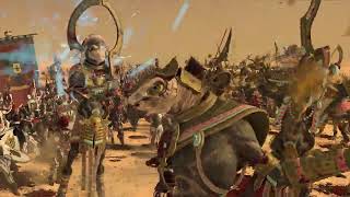 Tomb Kings VS Empire - Total War: Warhammer 3 Cinematic Battle