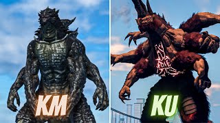 Peak Sharzilon vs Incineros | Ultimate Comparison in Kaiju Universe Roblox