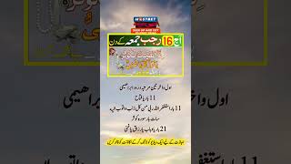 Aaj 16 Rajab Jumma Ke Din Surah Kausar Ka Khas Wazifa | 16 Rajab Ka Wazifa | JUMMA Ka Wazifa | JUMMA