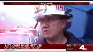 1.22.17 - NBC4  Battalion Chief talks Rescue in Cajon Pass