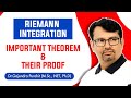 Real Analysis | Riemann Integral - Riemann's Criterion For Integrability Theorem Proof