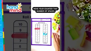 Roll & Count: Counting Dice Activity #numberactivity #mathgame #gamesforkids