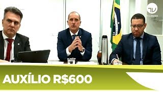 Onyx Lorenzoni explica pagamento de auxílio de R$600 - 07/05/20