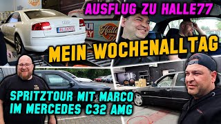 Mein Wochenalltag - W140 Felgen, Ausflug zu @Halle77  + Spritztour mit Marco im C32 AMG