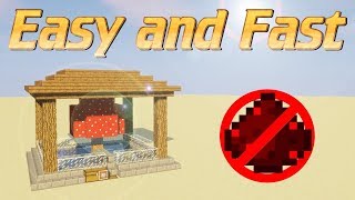 Minecraft: How to make a Mushroom Farm in Minecraft | Super Efficient Mushroom Farm - NO REDSTONE