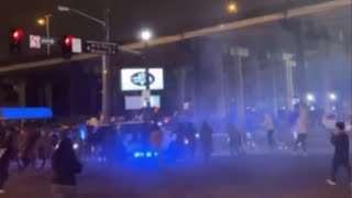 More arrests after stunt drivers took over BR this weekend; video shows mob rushing police SUV