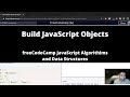 Build JavaScript Objects (Basic JavaScript) freeCodeCamp tutorial