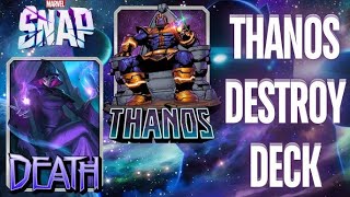 Play Marvel Snap:  Thanos destroy deck