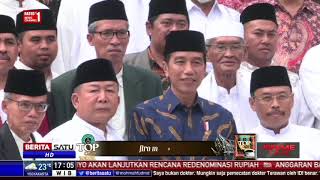 Jokowi Bahas Berbagai Isu Nasional dengan Para Ulama