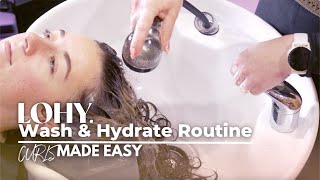 Curly Hair How-To's | Wash & Hydrate Routine