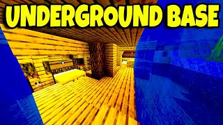 how to build underground house minecraft