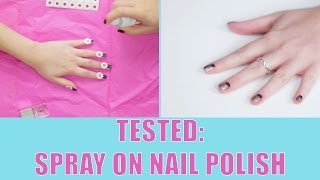 SPRAY ON Nail Polish