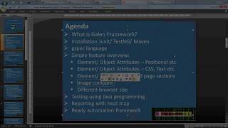 Galen Framework using Java programming - Image compare, browser size