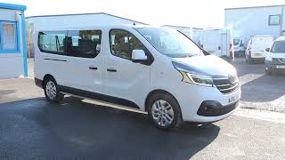 2020 (70) RENAULT TRAFIC SPORT NAV 2.0 EURO 6 120BHP LWB 9 SEAT MINIBUS  MAIN DEALER SERVICE HISTORY