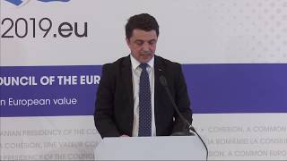 #RO2019EU: Conferinţă de presă susţinută de Valer Daniel Breaz şi Tibor Navracsics