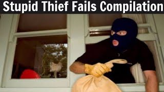 Funniest thief fails compilation Caught on CCTV Camera | idiot stupid thief fails