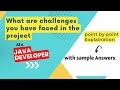 Only video you need to watch | What are the challenges u have faced in your project