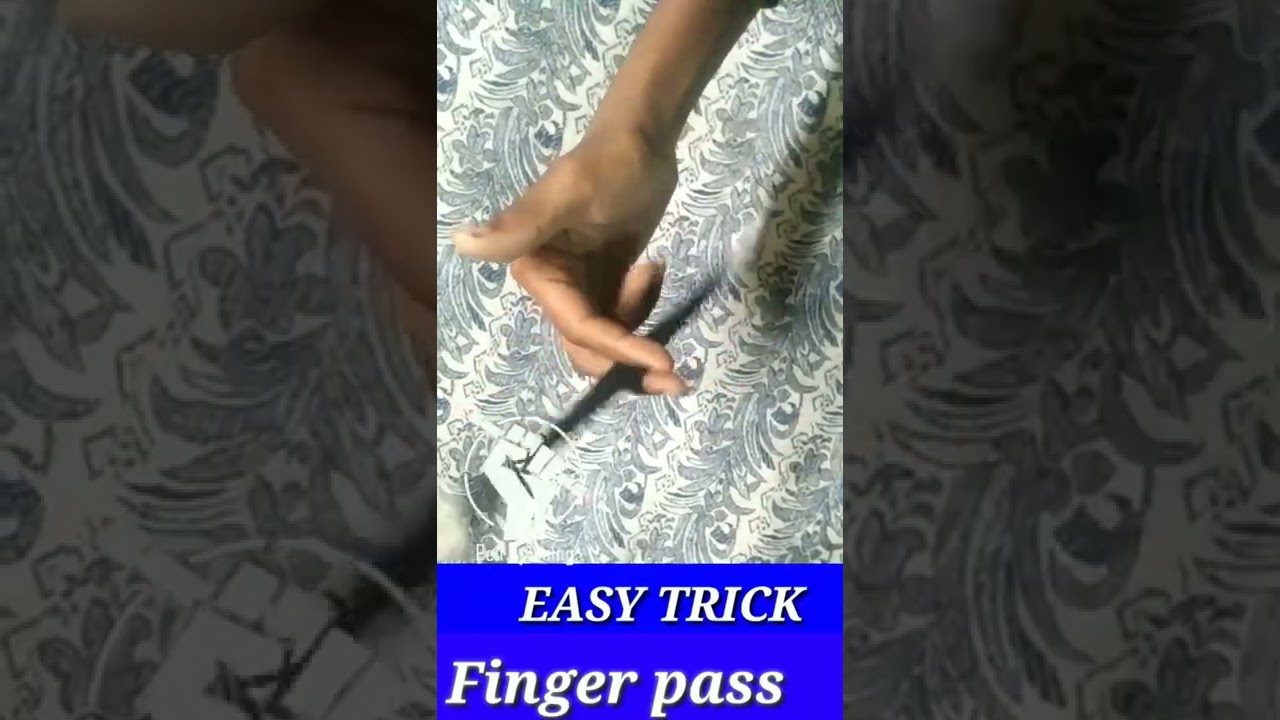 Easy Trick Finger Pass Penspinning Youtube