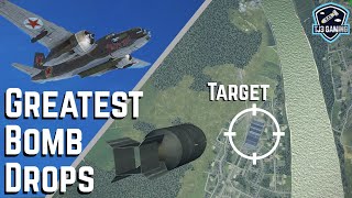 Insane High Level Bomb Drops! Sniper Accuracy Bombing Runs! IL2 Sturmovik Historical Flight Sim