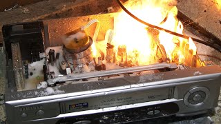 Samsung VCR Salt Water Test and Smash