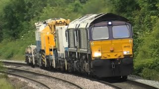 Fantastic Action At Tamworth Station 11/06/24 Freight Passenger trains