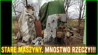 OGROMNE STARE MASZYNY w OPUSZCZONEJ FIRMIE! - URBEX zakład produkcyjno - handlowy pełen znalezisk