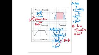 AREA CALCULATIONS