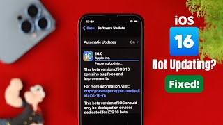 iOS 16 Unable to Install Update? Here the Fix!