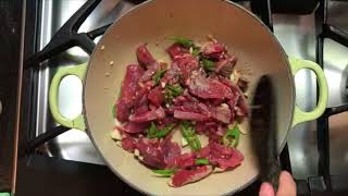 Szechuan Beef Stir Fry (Bhutanese Style)