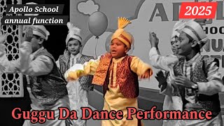 Guggu da dance performance at tagore hall, Apollo School annual function 2025 #Dance #School