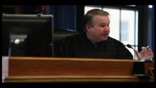 Judge John McBain sentences Lawrence Rinesmith on child abuse charge