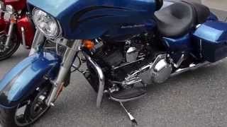 2014 Harley-Davidson FLHX Street Glide in Daytona Blue Pearl