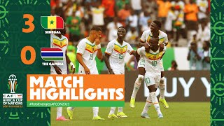 HIGHLIGHTS | Senegal 🆚 The Gambia #TotalEnergiesAFCON2023 - MD1 Group C