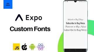 How To Add Custom Google Fonts In React Native Expo Applications | React Native Tutorial | JS