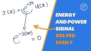 How To Solve Energy and Power Signals Problem Easily (#1) | Signals and Systems