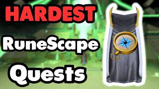 LONGEST and HARDEST Quests in RuneScape