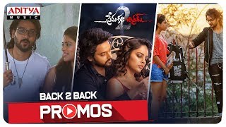 Prema Katha Chitram 2 Back 2 Back Video Song Promos || Sumanth Ashwin, Nandita Swetha, Siddhi Idnani