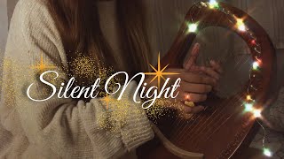 SILENT NIGHT 🎄 - Lyre harp cover | Janine Faye