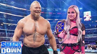 WWE Full Match - Liv Morgan Vs. Brock Lesner : SmackDown Live Full Match