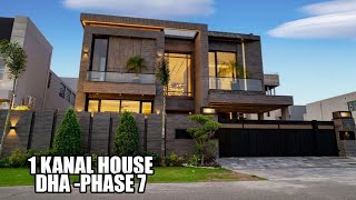 1 Kanal Ultra Modern Luxury House in DHA Phase 7 Lahore - House for sale in DHA Lahore