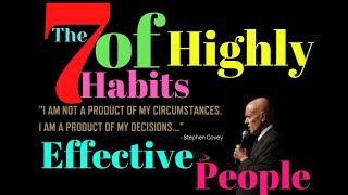7 Habits of Highly Effective People By Stephen Covey | 7 Habits Summary | Motivate yourself!
