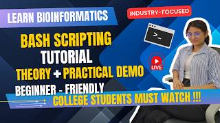 Bash Scripting Tutorial with Practical Example | Bioinformatics Beginners |