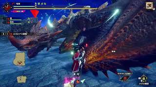 【MHRiseSB】古塔を貫く一撃 エスピナス亜種 大剣ソロ 2’55”17 火事場使用／Flaming Espinas Greatsword solo【モンハンライズサンブレイク】