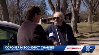 Retired Ozaukee County coroner charged with felonies for false expenses
