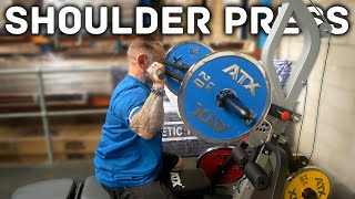 LEE PRIEST: Lever Shoulder Pressing on the ATX® Triplex Multi Gym