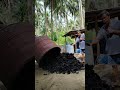 coconutshell charcoal making oling bagol charcoal supportsmallbusiness