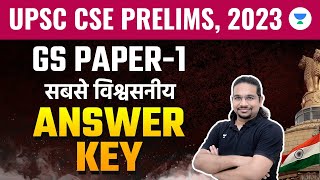 UPSC CSE Prelims 2023 |  GS Paper-1 सबसे विश्वसनीय Answer Key | Madhukar Kotawe