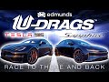 U-DRAG RACE: Lucid Air Sapphire vs. Tesla Model S Plaid | Quarter Mile, Handling & More